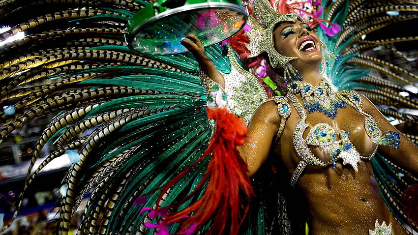 A Performer At Carnival In Rio De Janeiro [2100x1400], brazil carnival HD wallpaper