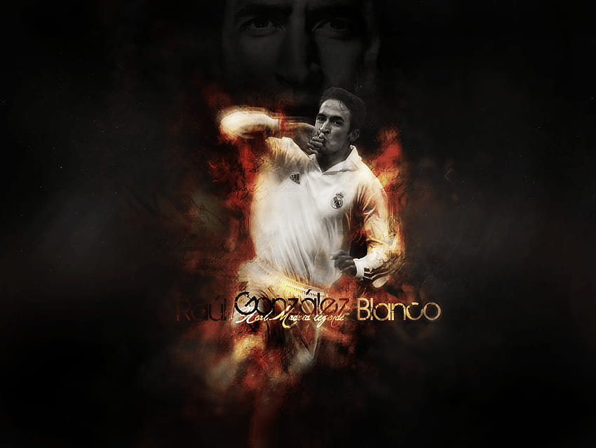 Raul Gonzalez Blanco Real Madrid โดย Thelasthorex วอลล์เปเปอร์ HD