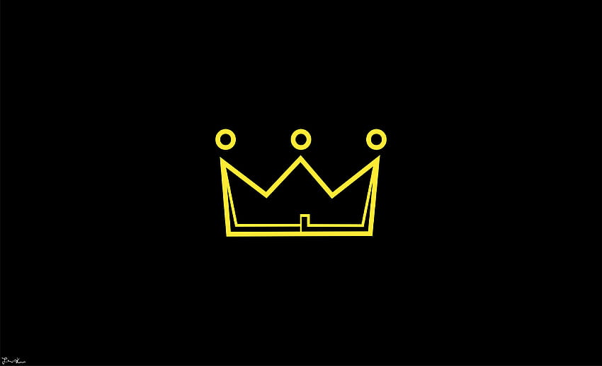 LeBron Crown on Dog, logotipo da coroa papel de parede HD