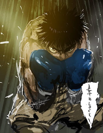 Wallpaper 35x20 hajime no ippo red and white