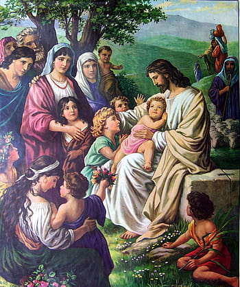 Jesus With Children Wallpapers - Wallpaper Cave