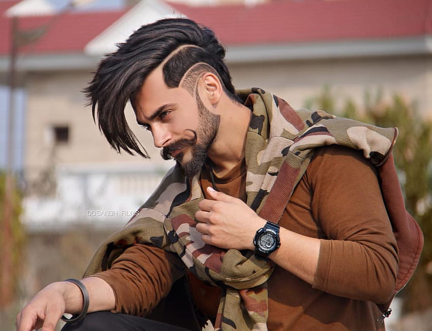 Looking for Trendy Hairstyles and Beard Styles? Take Notes from Desi Hunk Gurneet Dosanjh HD wallpaper