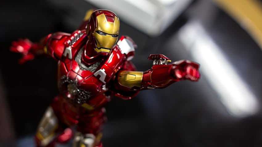 Show and Tell: Hot Toys Iron Man Mark VII Figur im Maßstab 1/6, Iron Man Mark 7 HD-Hintergrundbild