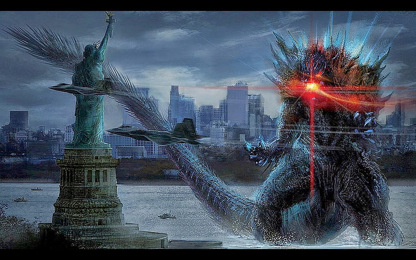 Godzilla'nın 2014 Filmi HD duvar kağıdı