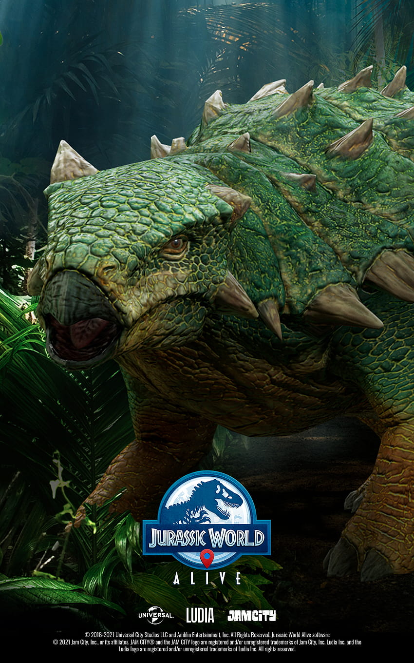 Jurassic World Alive, telepon dunia jurassic wallpaper ponsel HD