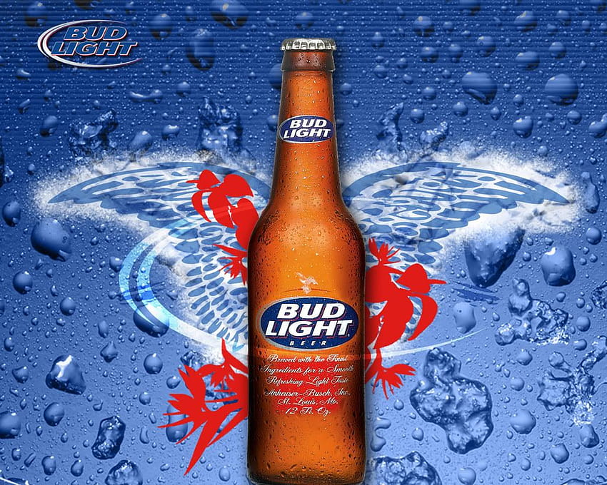 Blue and White Bud Light Can  Free Stock Photo