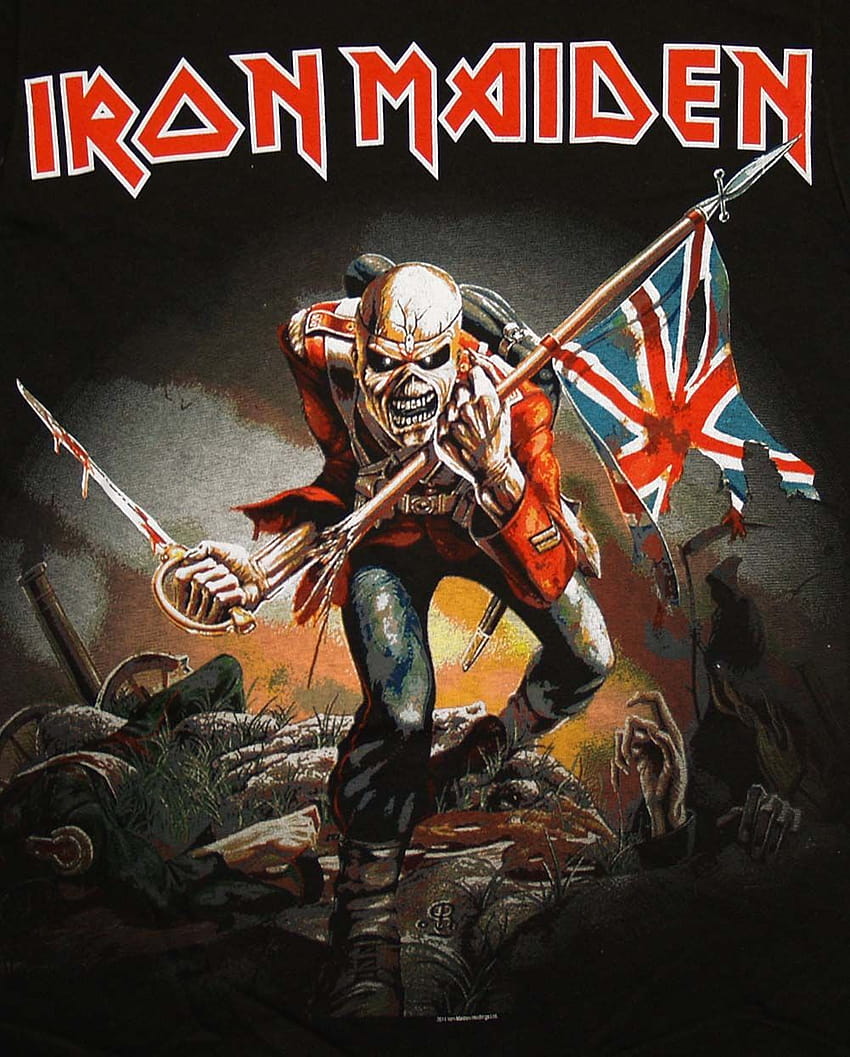 Iron Maiden The Trooper » Harmoni, android gadis besi wallpaper ponsel HD