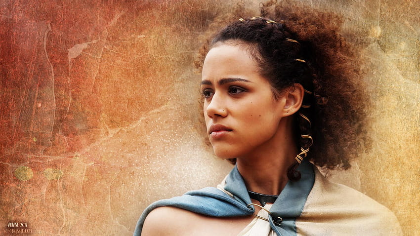 Missandei, blasian, fantasy, girl, luminos, 3D, game of thrones, face,  curls, HD wallpaper | Peakpx