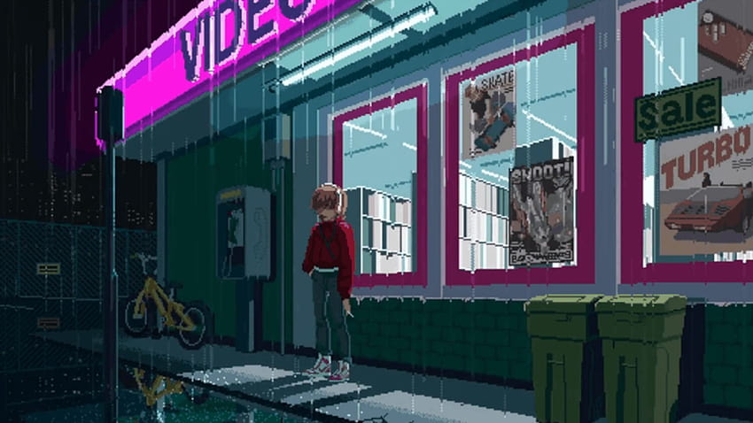 198X Is Every 80s Game In One, pixel art retro HD wallpaper