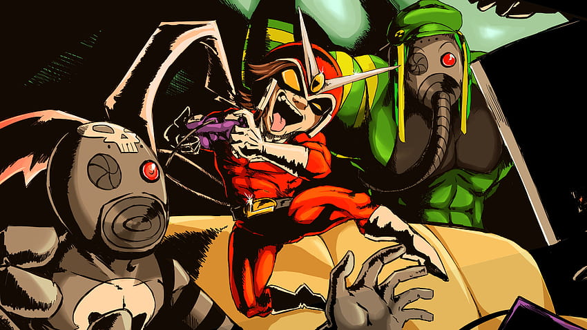 So Plague just uploaded this to facebook. The Viewtiful Joe pic minus the text. I didn't even know it was made for them. HD wallpaper