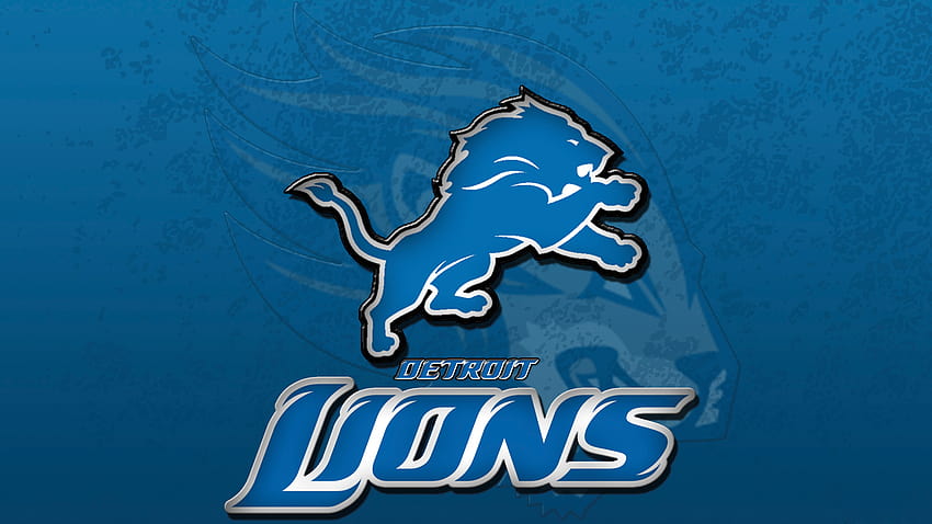 Logo Detroit Lions, lion symbol HD wallpaper