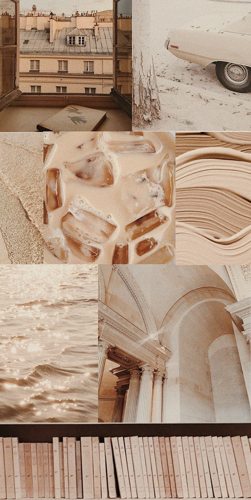 Beige Aesthetic Tumblr posted by Zoey Thompson, aesthetic tumblr brown HD phone wallpaper