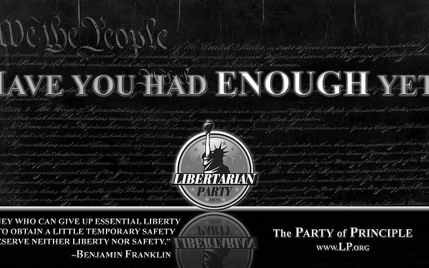 Shared Graphics Libertarian Party [2058x1152] for HD wallpaper