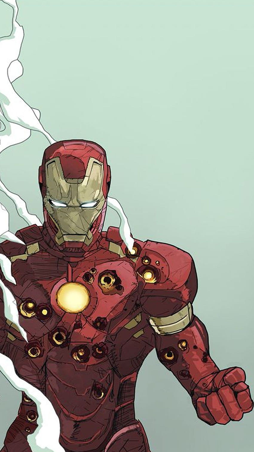 Iron Man Aesthetic, cartoon aesthetic men HD phone wallpaper