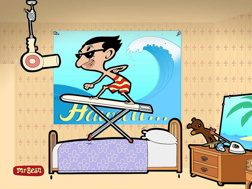Mister Bean Cartoon, mr bean cartoon HD wallpaper