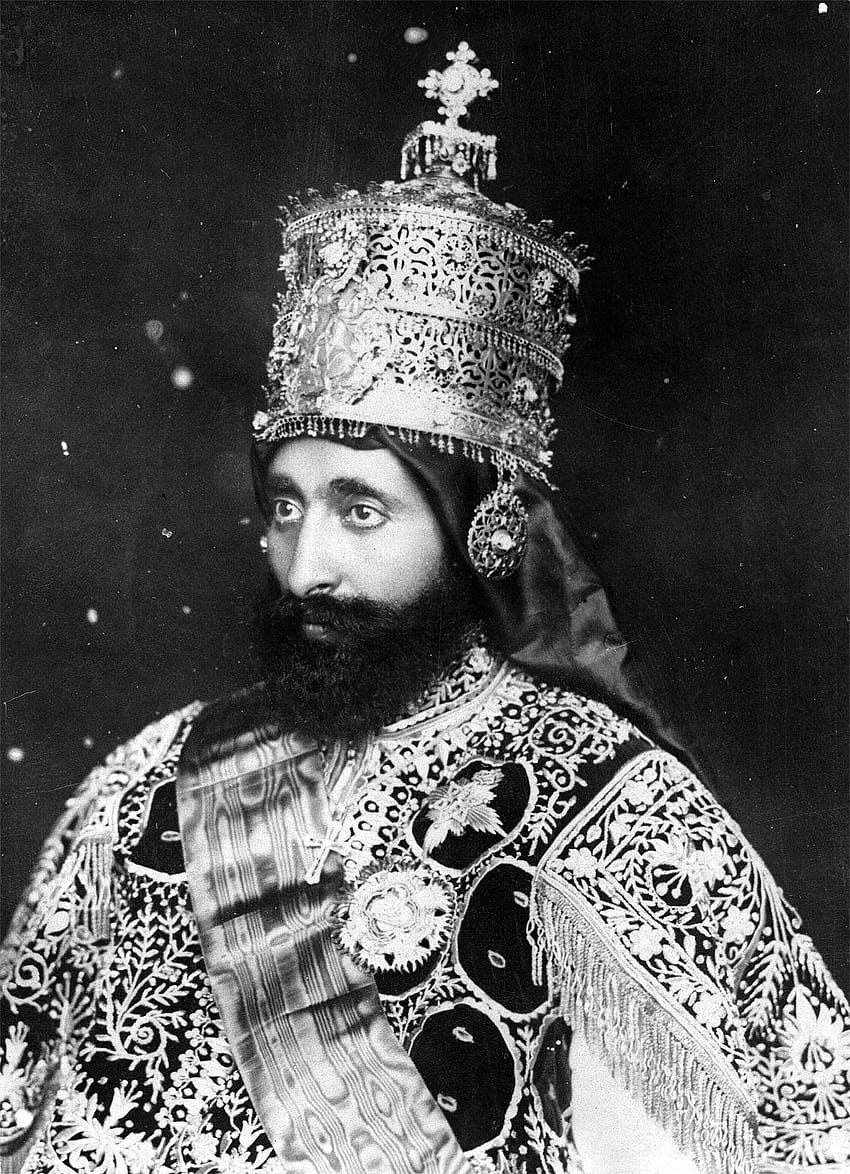 Oszałamiająca Haile Selassie I, cesarz Etiopii Tapeta na telefon HD