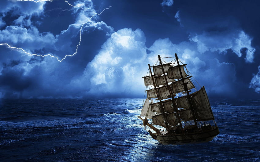 Ghost Pirate Ship « Long, gemi HD wallpaper | Pxfuel