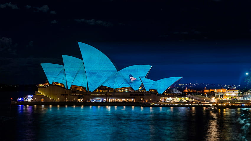 Sydney Opera House in Sydney Australien HD-Hintergrundbild