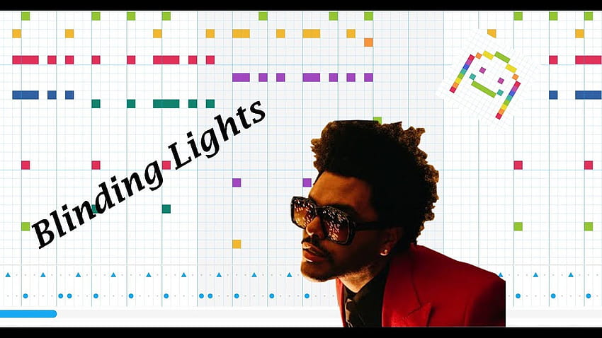 chrome music lab blinding lights