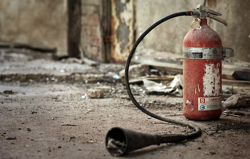 background, room, a fire extinguisher , section разное HD wallpaper