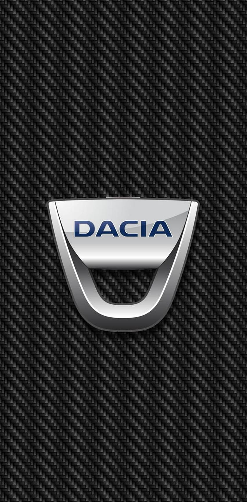 Dacia Carbon by bruceiras, dacia logo HD phone wallpaper