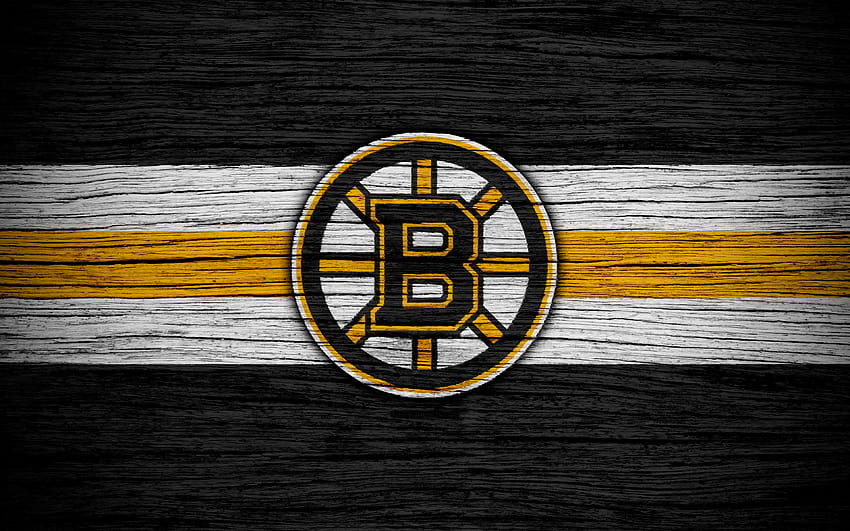 Boston Bruins, hockey club, NHL, Eastern, eastern conference logo HD wallpaper