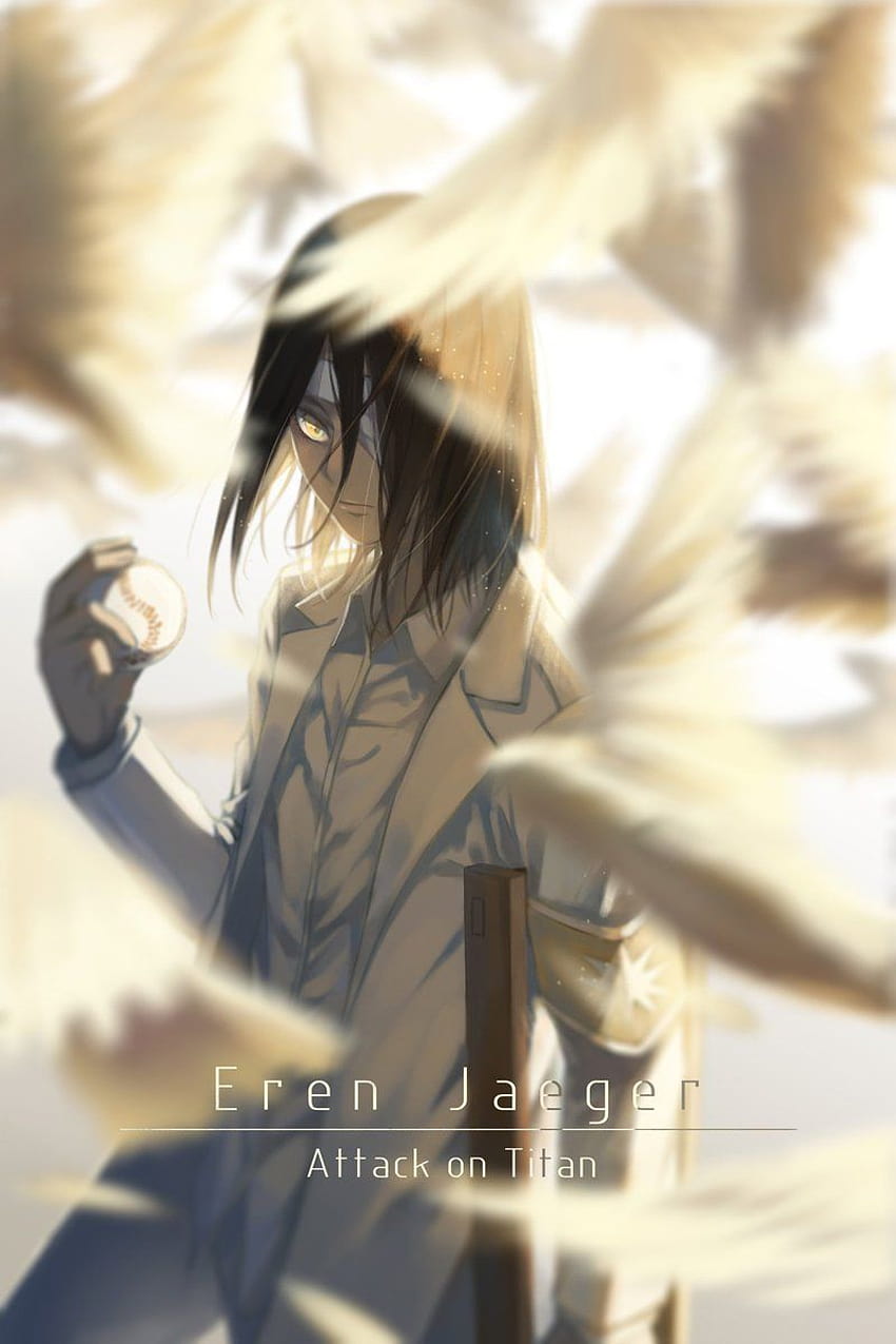 Attack On Titan Eren Jaeger Manga, eren yeager temporada 4 fondo de pantalla del teléfono