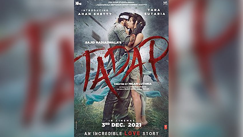 Tadap Trailer Review: Ahan Shetty Looks Impressively Reckless, tadap movie HD wallpaper