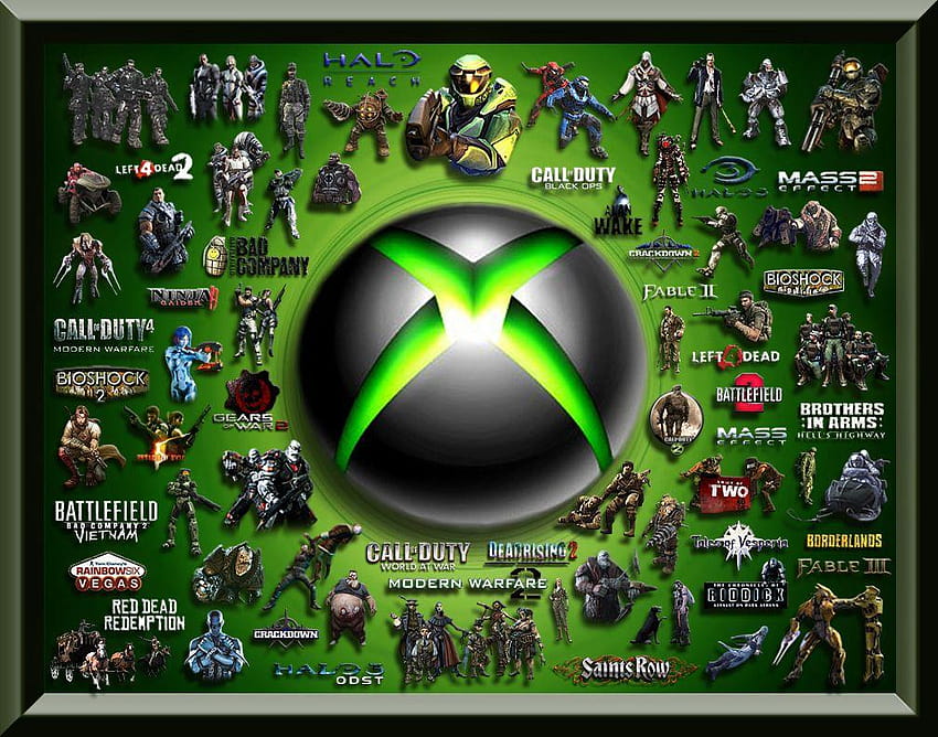 Xbox Xbox 360 シューターと背景、xbox 360 ゲーム 高画質の壁紙