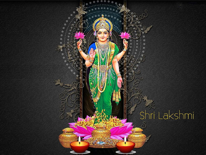 Lakshmi Mata, maa laxmi ji HD-Hintergrundbild