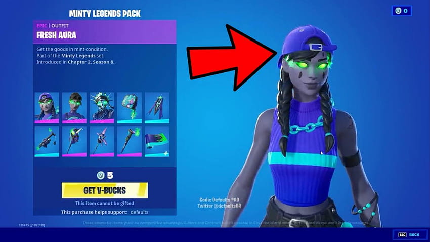 Ten Minty New Items Arrive November 2, 2021 in Fortnite with the Minty  Legends Pack