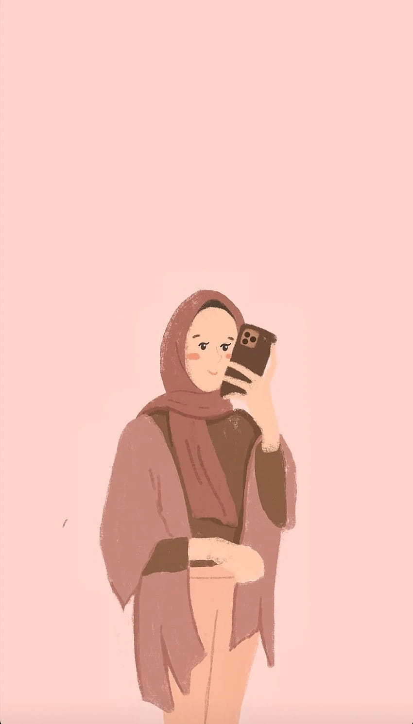 Moodcewekk, anime girl mirror selfie HD phone wallpaper