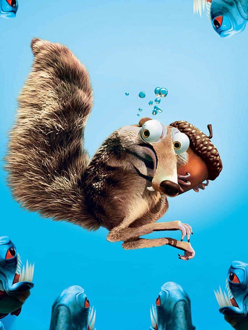 Scrat In Ice Age Mobile, ice age 2 HD phone wallpaper