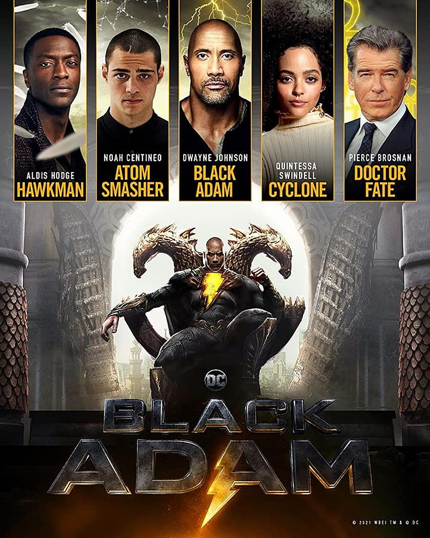black adam 2022 movie HD phone wallpaper