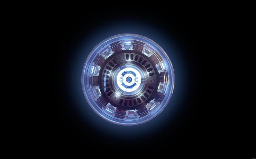 Cuore di Iron Man, reattore ad arco al neon Sfondo HD