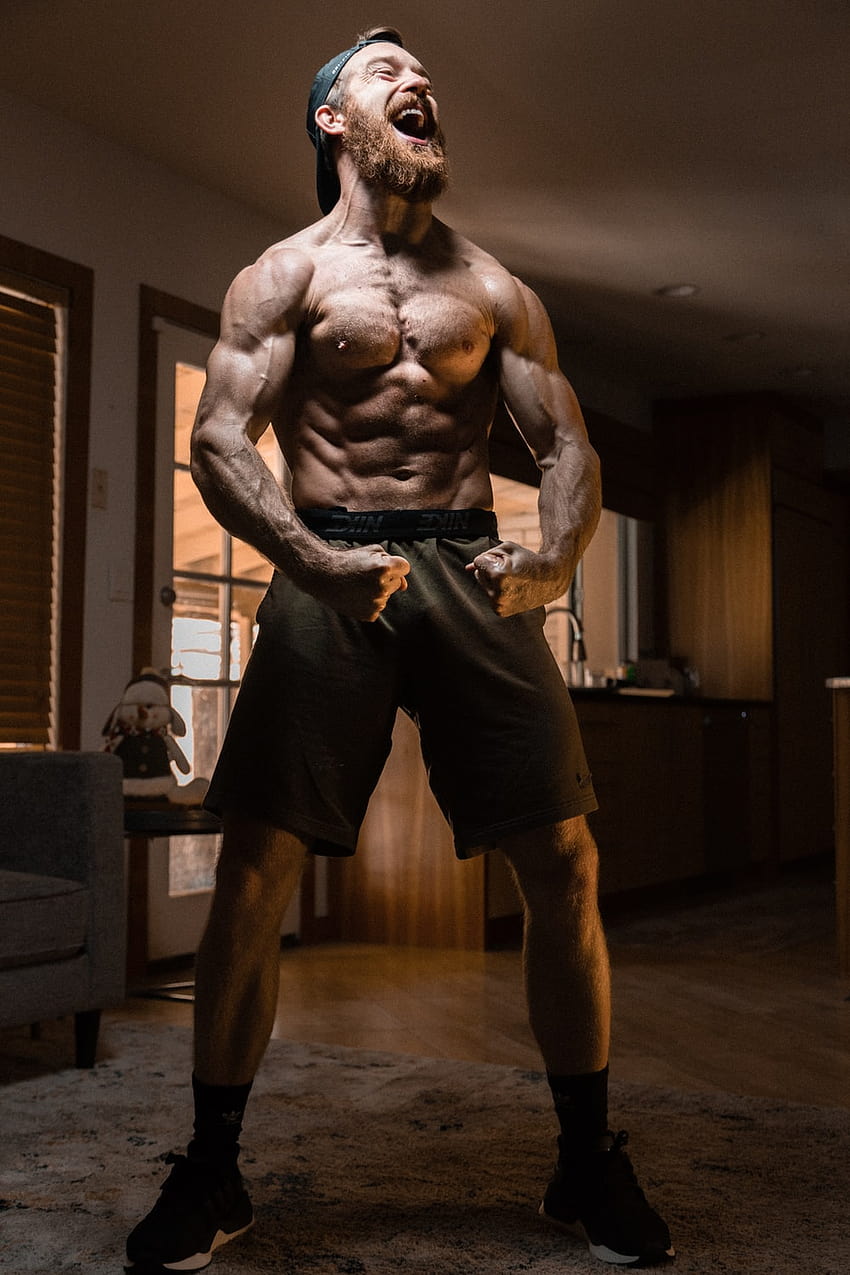 100 Muscle Man, buff man HD phone wallpaper