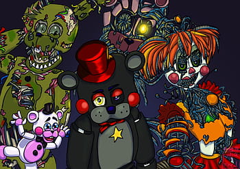 Resultado De Imagem Para Lefty Fnaf - Lefty Fnaf Fnaf 6 Clipart (900x1096),  Png Download