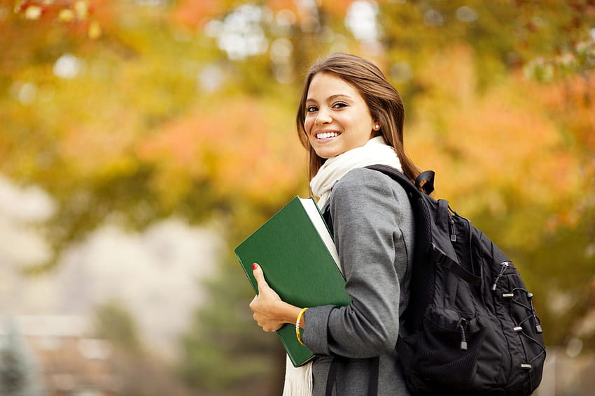 College Student, female students HD wallpaper