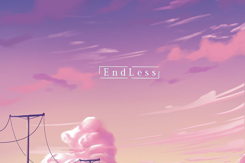 2560x1700 Anime Landscape, Long Road, Scenery for Chromebook Pixel, pink anime landscape HD wallpaper