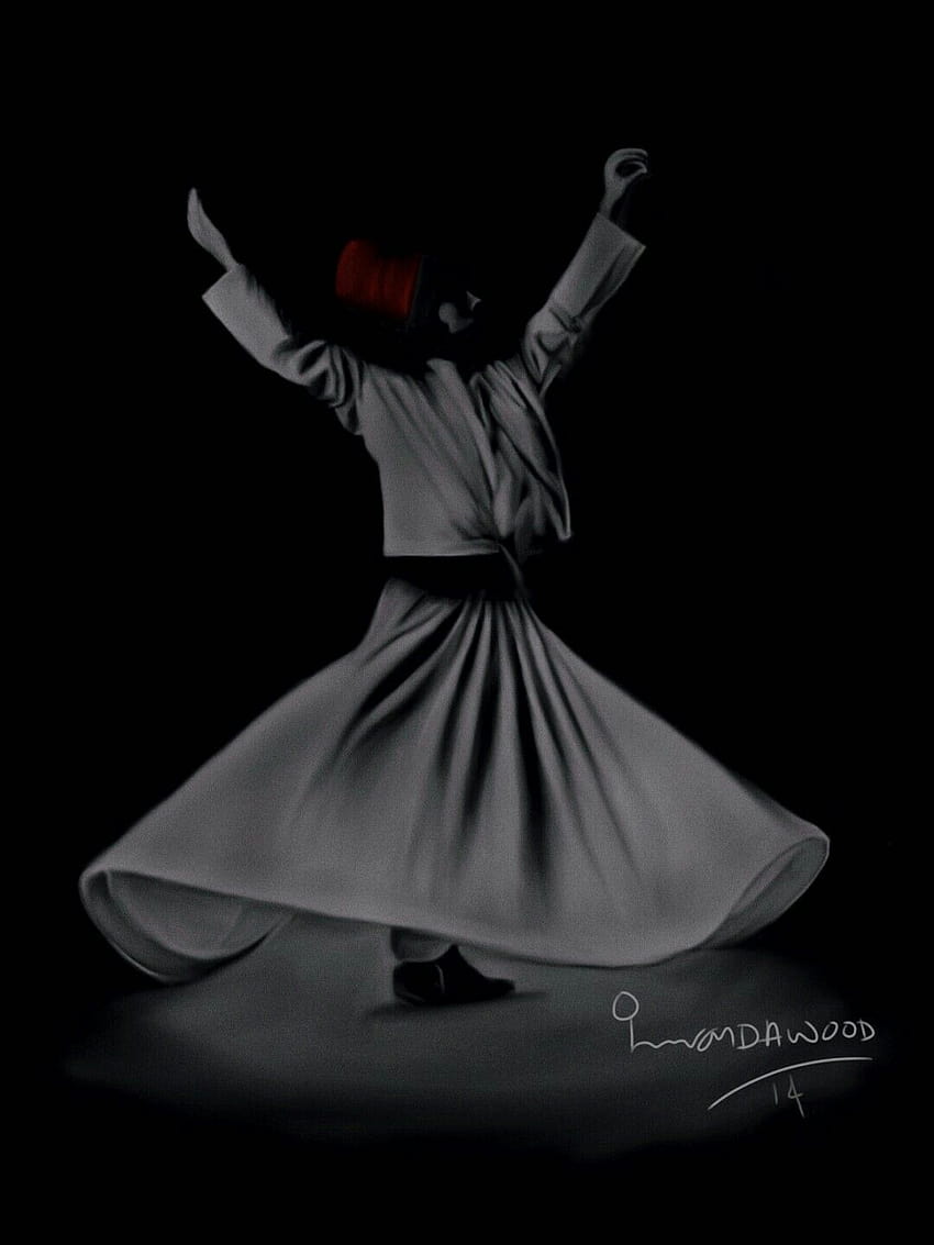 Pin em Sufi Rumi Darvish, dança sufi Papel de parede de celular HD