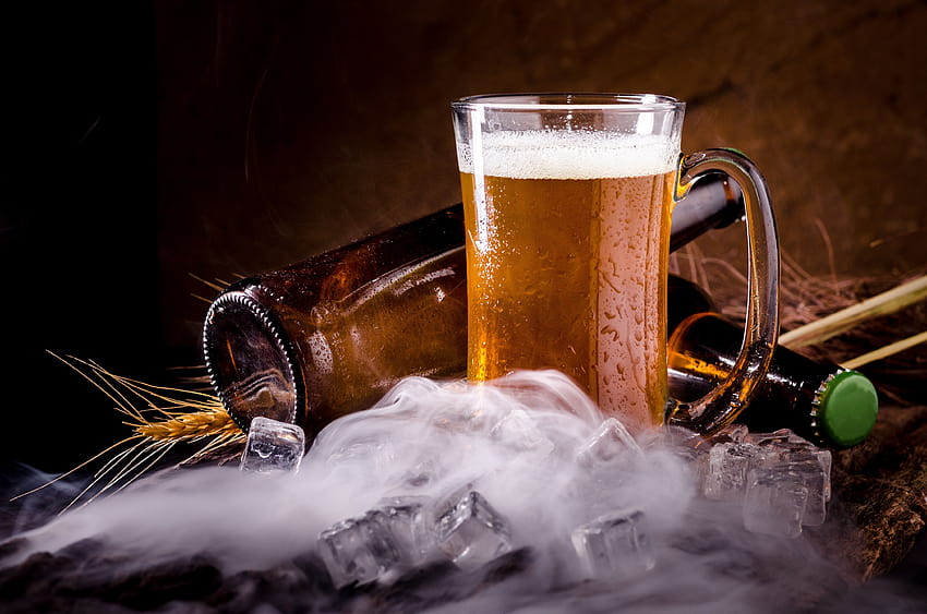 Of Alcohol, Beer, Drink, Ice ... HD wallpaper