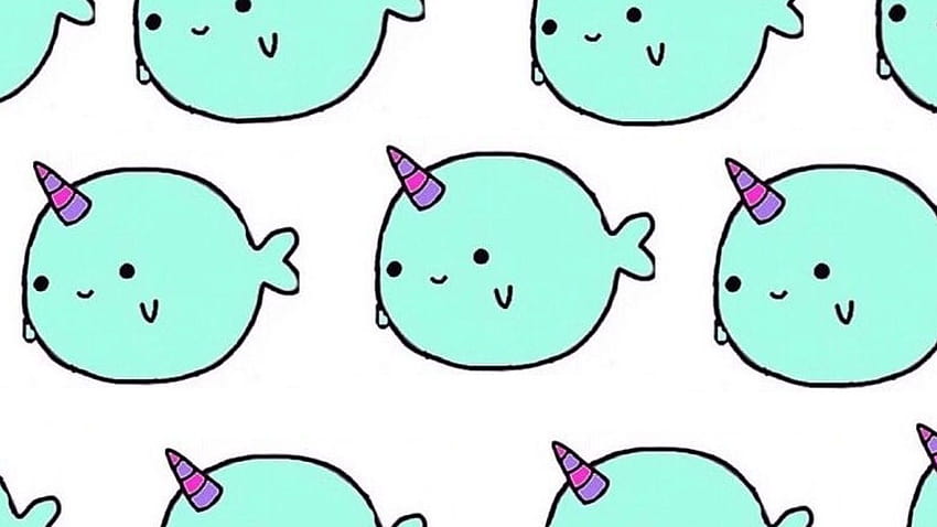 Kawaii Narwhal Top Kawaii Narwhal Backgrounds [1600x2132] for your , Mobile & Tablet HD wallpaper