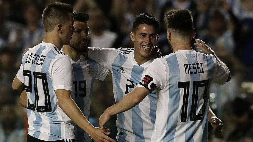 Sampaoli hails Pavon's ability to connect with Messi, cristian pavon HD wallpaper