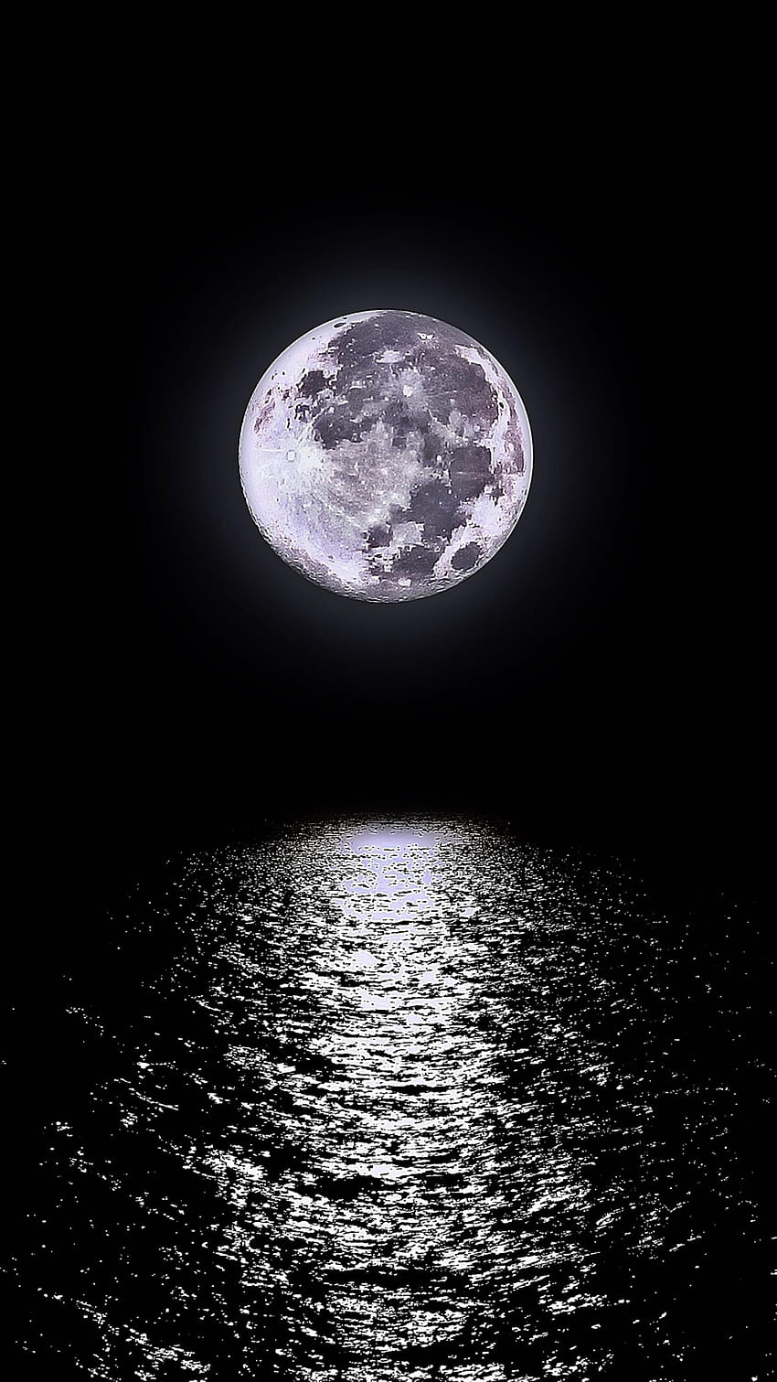 AMOLED Space 73, luna amolada fondo de pantalla del teléfono