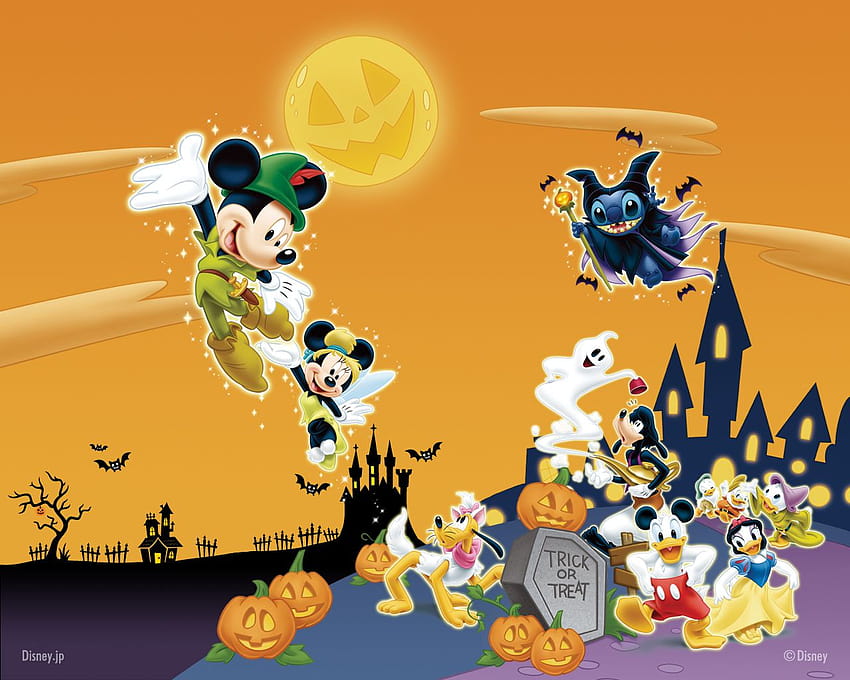 Disney halloween cartoon HD wallpapers | Pxfuel