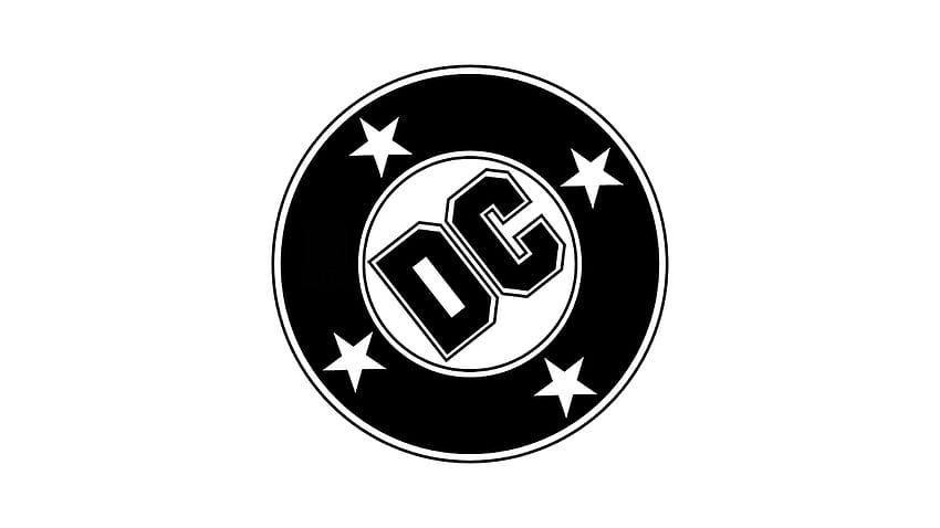Logo DC Comics Bullet WP autorstwa MorganRLewis, logo DC Comics Tapeta HD
