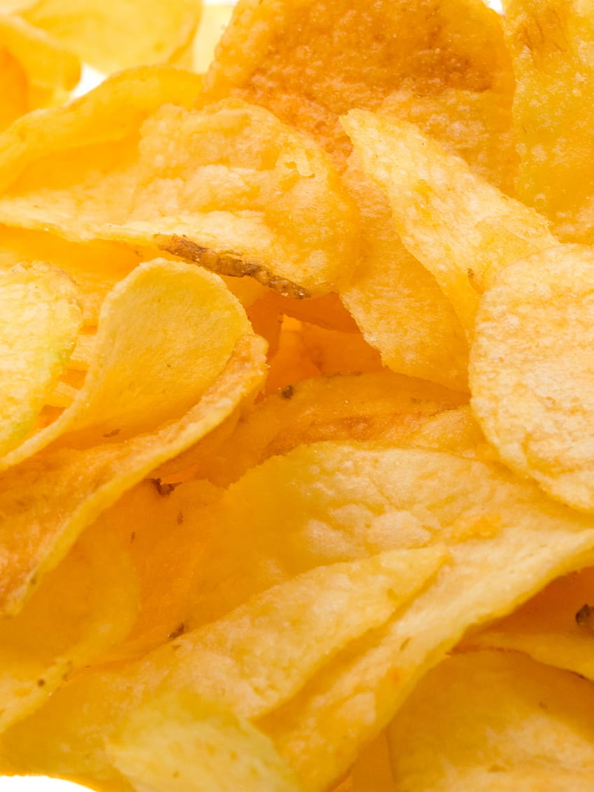 Close up potato chips backgrounds [3233x2300] for HD phone wallpaper