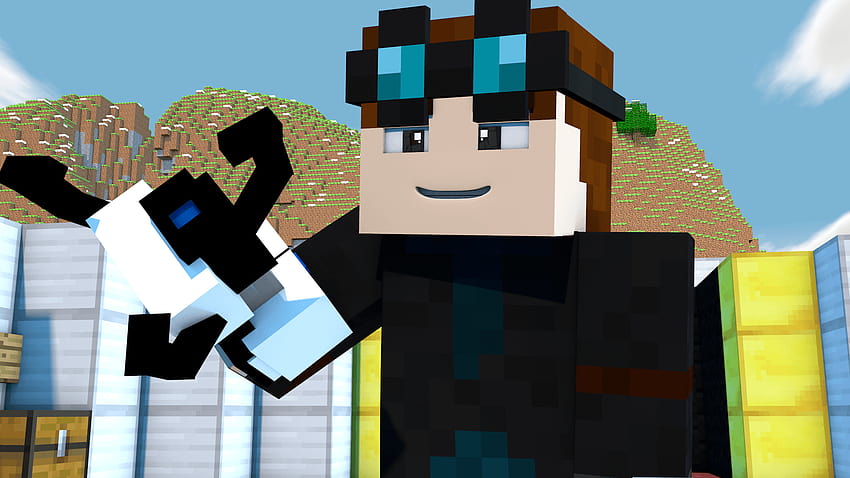 100 DanTDM // The Diamond Minecart HD wallpaper | Pxfuel