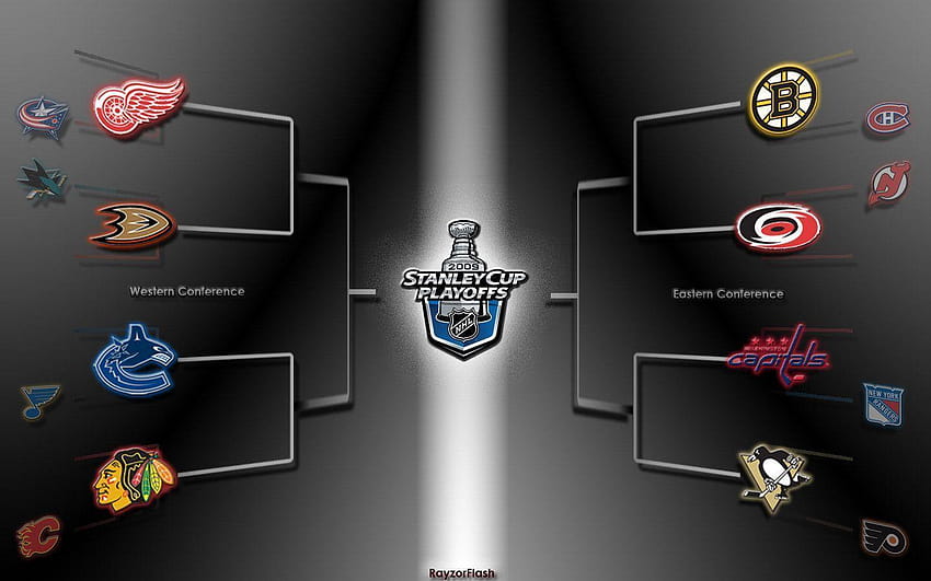 NHL 2009 Playoffs by RayzorFlash, nhl logo HD wallpaper | Pxfuel