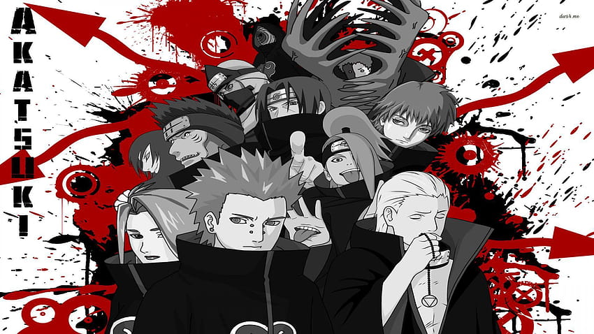 Nuvens Naruto: Shippuden Akatsuki, a akatsuki papel de parede HD